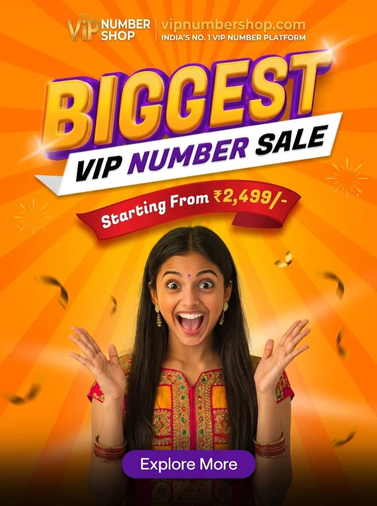 Biggest VIP Number Sale Starting From ₹2,499