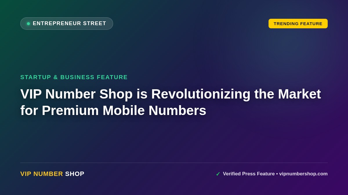 Entrepreneur Street business report on Deepak Dhingra's telecom innovations